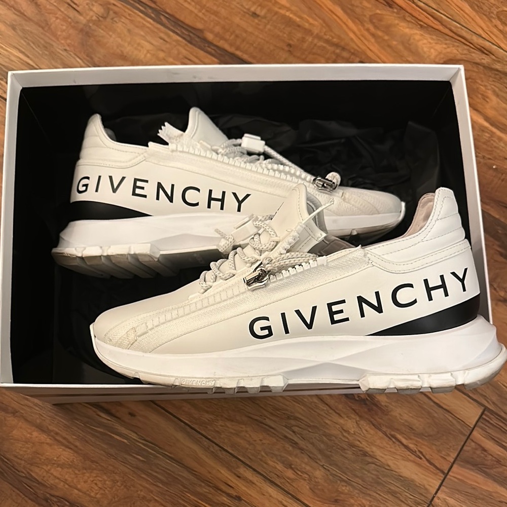 Givenchy White Logo Sneakers